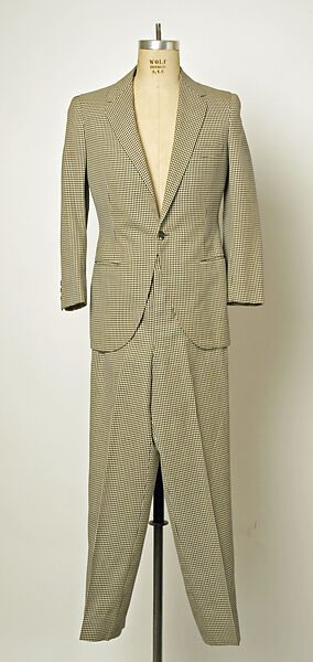 Suit, Wetzel (American, founded 1874), wool, American 