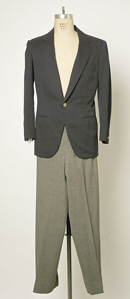 Suit, Wetzel (American, founded 1874), wool, American 