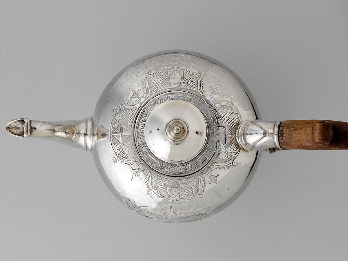 Teapot, Silver, American