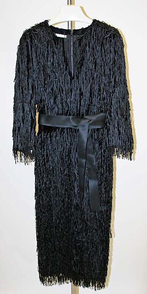 Cocktail dress, House of Givenchy (French, founded 1952), silk, French 