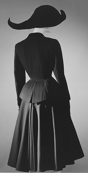 Suit, House of Dior (French, founded 1946), wool, silk, French 