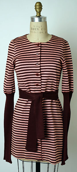 Dress, Paraphernalia (American, 1965–late 1970s), (a, b) silk, American 