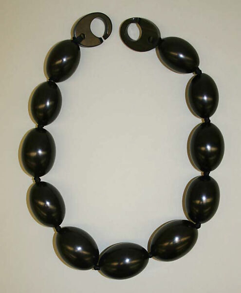 Necklace, Patricia von Musulin (American, born 1947), ebony, American 