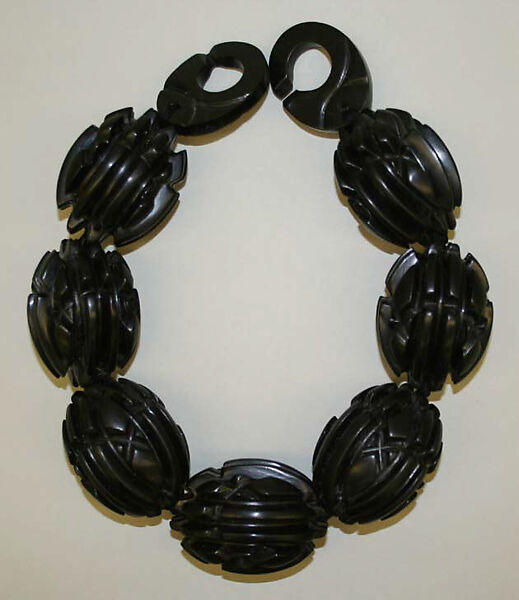 Necklace, Patricia von Musulin (American, born 1947), ebony, American 