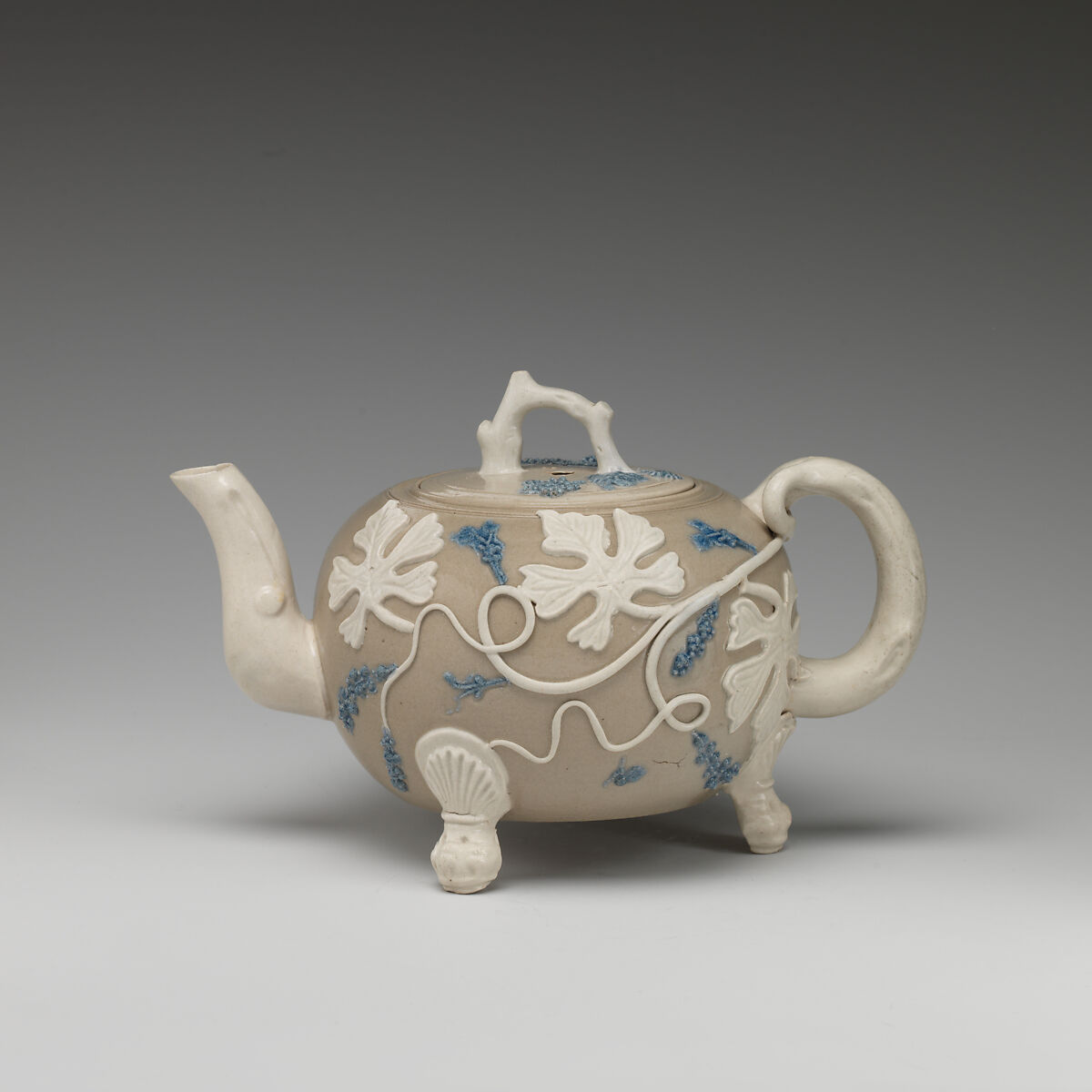 Teapot, Stoneware, British 