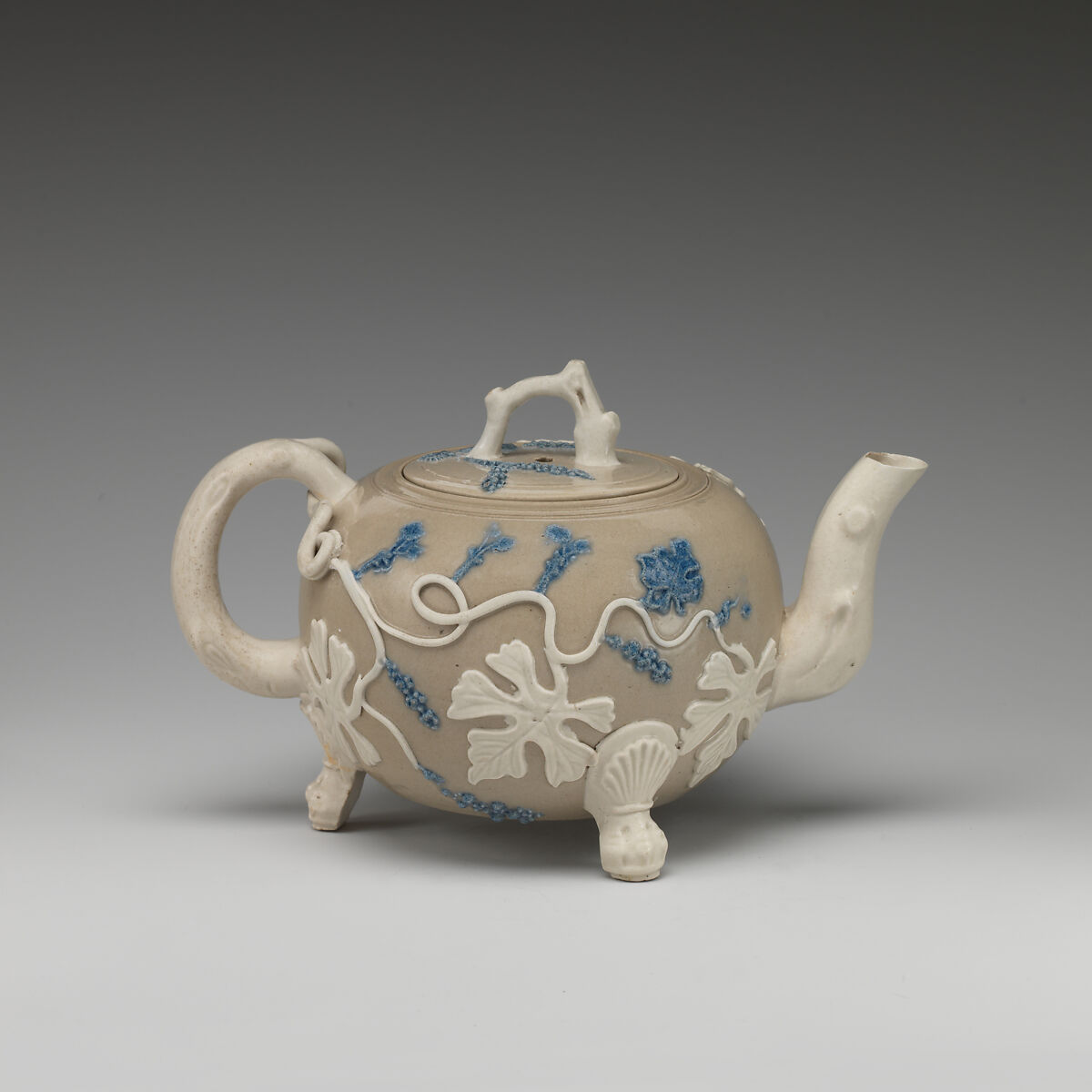 Teapot, Stoneware, British