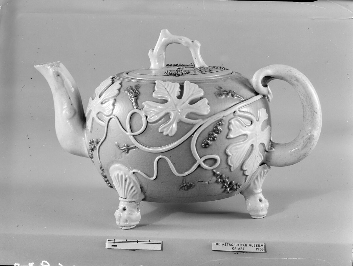 Teapot, Stoneware, British