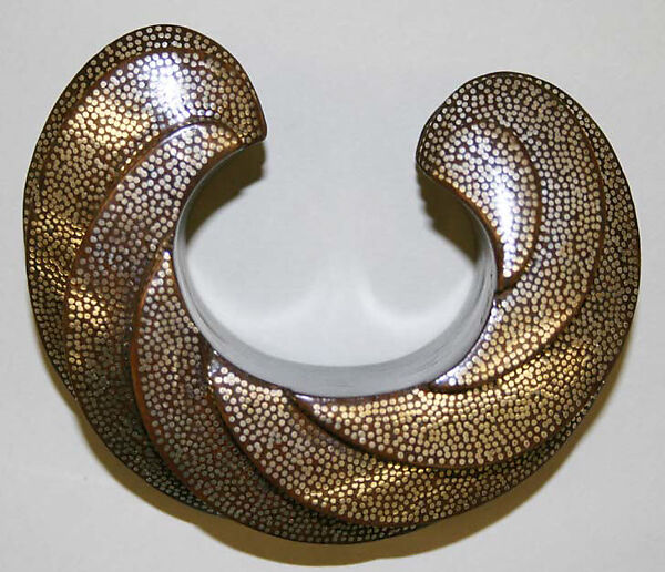 "Large Lignum Vitae", Patricia von Musulin (American, born 1947), wood, sterling silver, American