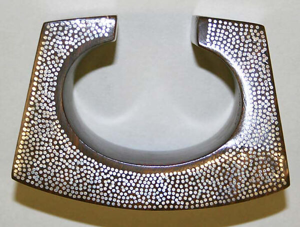 "Overpass", Patricia von Musulin (American, born 1947), wood, sterling silver, American