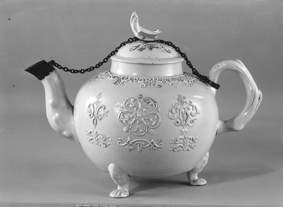 Teapot, Stoneware, British