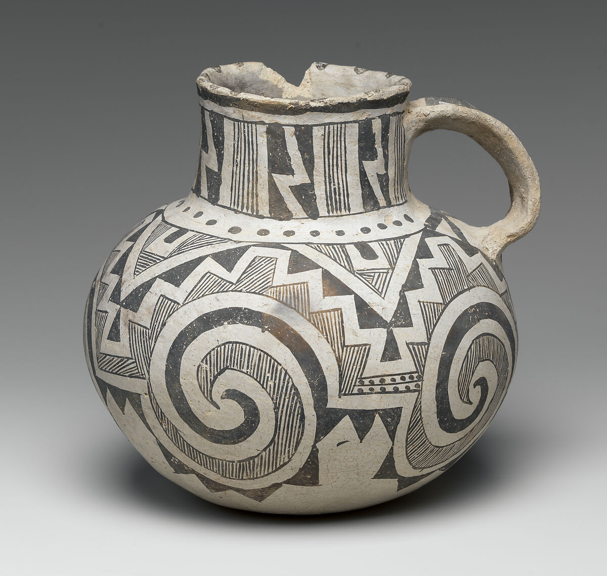 Pitcher, Clay, Ancestral Puebloan (Cibola) 