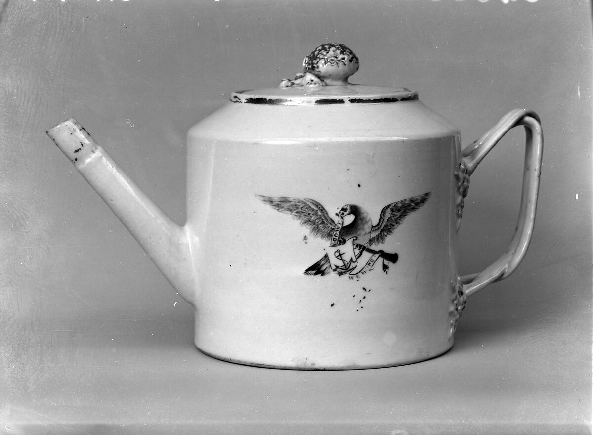Teapot, Porcelain, Chinese