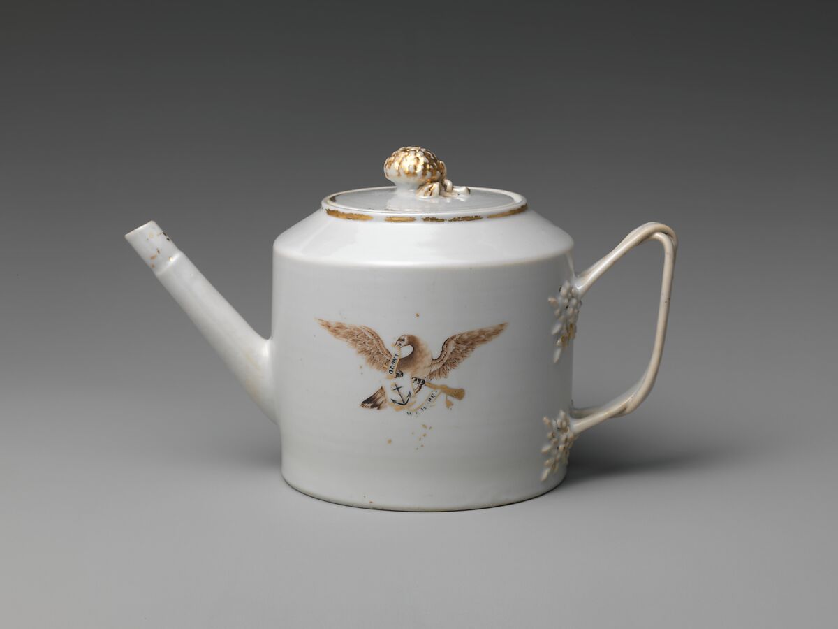 Teapot, Porcelain, Chinese 