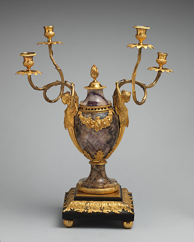 Candelabrum perfume burner (one of a pair)