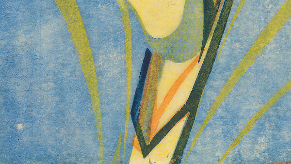 The Eight, Cyril E. Power (British, London 1872–1951 London), Color linocut on Japanese paper