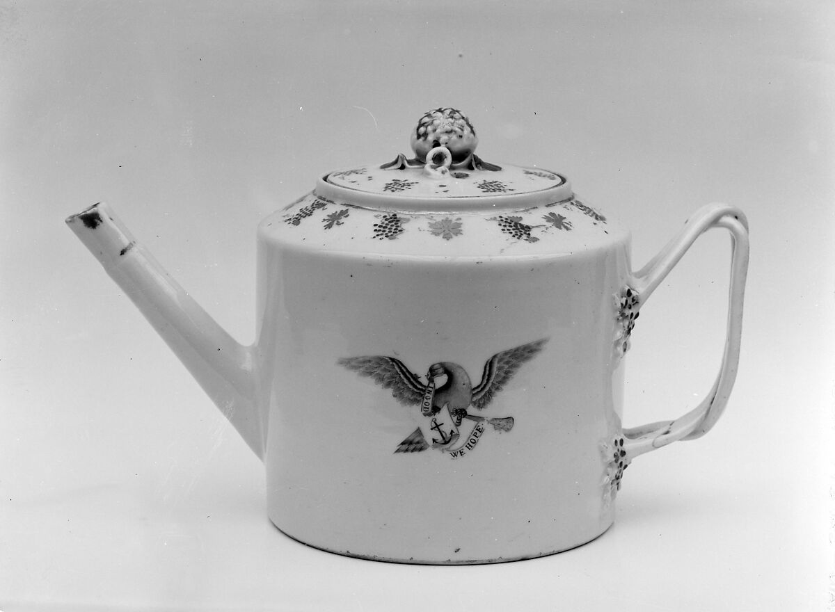 Teapot, Porcelain, Chinese