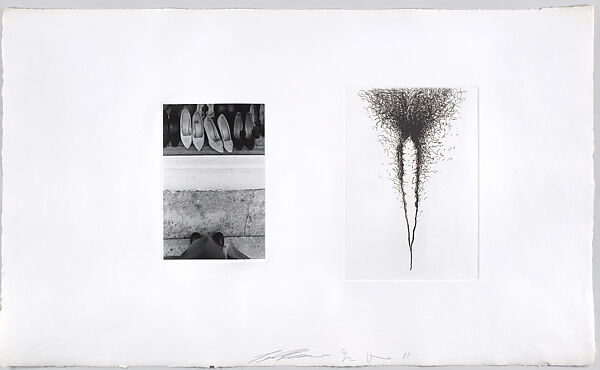 Photographs and Etchings, Jim Dine (American, born Cincinnati, Ohio, 1935), Etching and gelatin silver prints