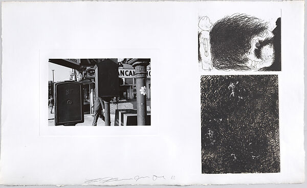 Photographs and Etchings, Jim Dine (American, born Cincinnati, Ohio, 1935), Etching and gelatin silver prints
