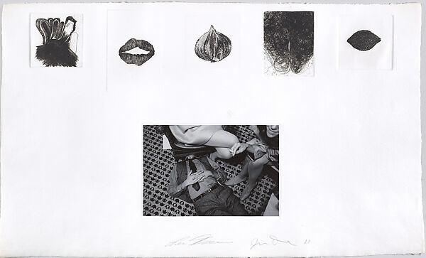 Photographs and Etchings, Jim Dine (American, born Cincinnati, Ohio, 1935), Etching and gelatin silver prints