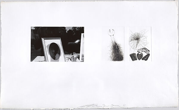 Photographs and Etchings, Jim Dine (American, born Cincinnati, Ohio, 1935), Etching and gelatin silver prints