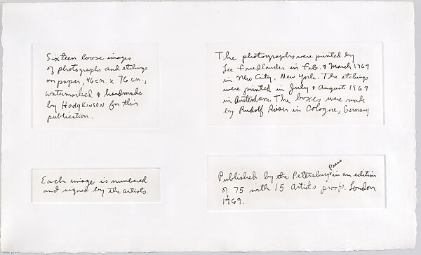 Photographs and Etchings, Jim Dine (American, born Cincinnati, Ohio, 1935), Etching and gelatin silver prints