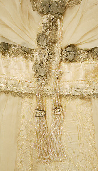 Evening dress, Jacques Doucet (French, Paris 1853–1929 Paris), silk, French