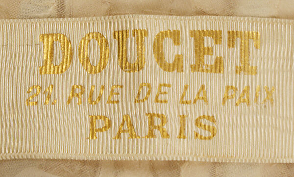 Evening dress, Jacques Doucet (French, Paris 1853–1929 Paris), silk, French