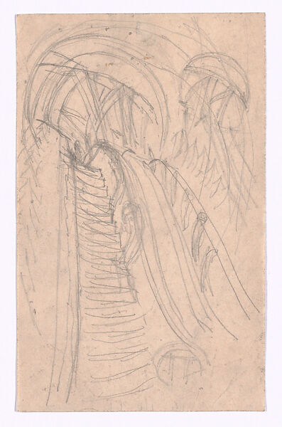 Study for "Whence & Whither?", Cyril E. Power (British, London 1872–1951 London), Graphite 
