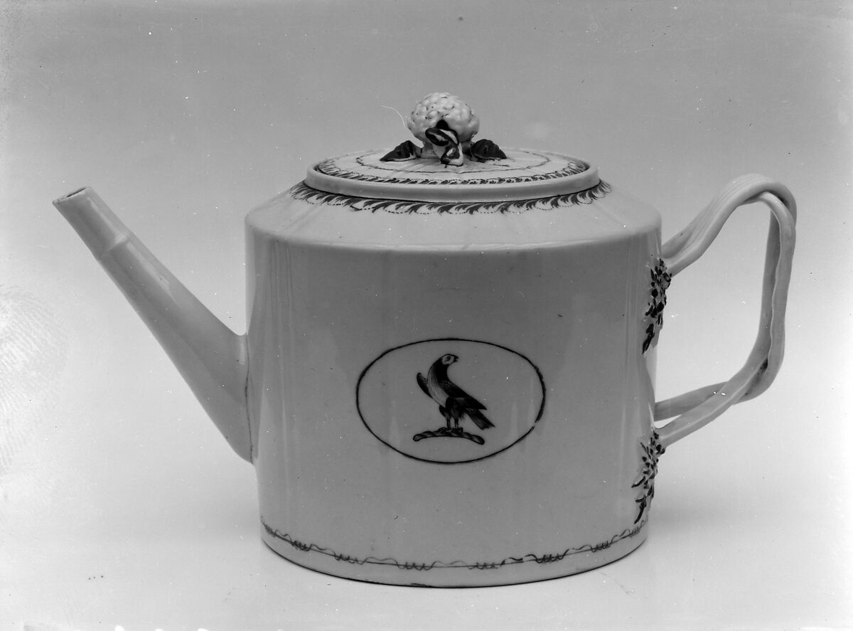 Teapot, Porcelain, Chinese 