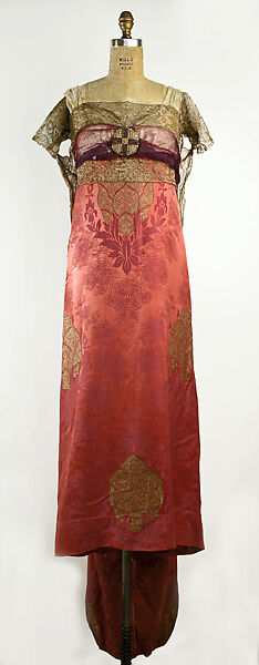 Evening dress, Callot Soeurs (French, active 1895–1937), silk, French 