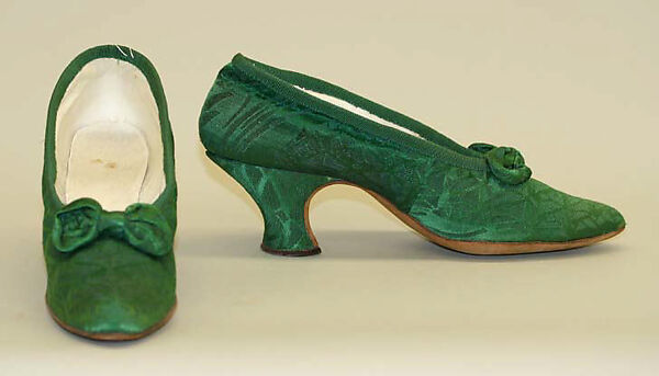 Evening ensemble, Jeanne Hallée (French, 1870–1924), (a) silk, metallic thread, glass beading; (b, c) silk, leather, metallic thread, French