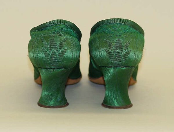 Evening ensemble, Jeanne Hallée (French, 1870–1924), (a) silk, metallic thread, glass beading; (b, c) silk, leather, metallic thread, French