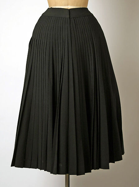 Skirt, House of Dior (French, founded 1946), wool, French