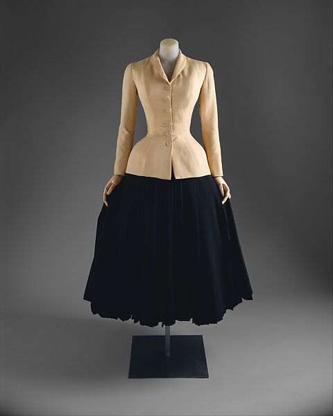 Skirt, House of Dior (French, founded 1946), wool, French 