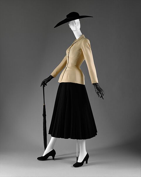 Skirt, House of Dior (French, founded 1946), wool, French