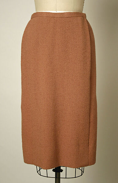 Suit, House of Balenciaga (French, founded 1937), wool, silk, glass beading, French
