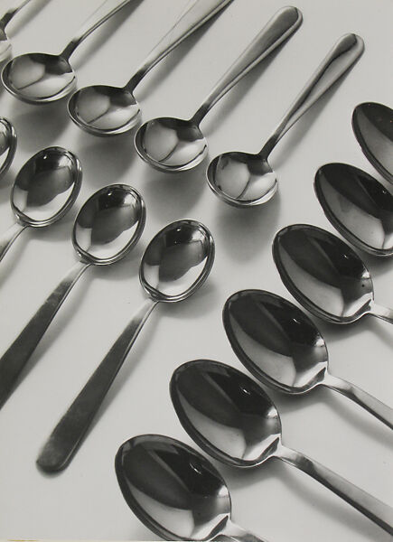 Spoons, Vêra Gabrielová  Czech, gelatin silver print