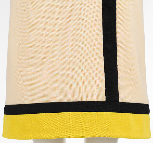Dress, Yves Saint Laurent (French, founded 1961), wool, French