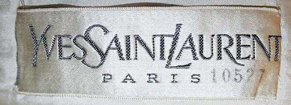 Dress, Yves Saint Laurent (French, founded 1961), wool, French