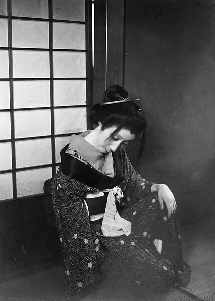 Yasue Yamamoto as Okichi in Elegy for a Woman by Yuzo Yamamoto, Eiko Yamazawa  Japanese, gelatin silver print