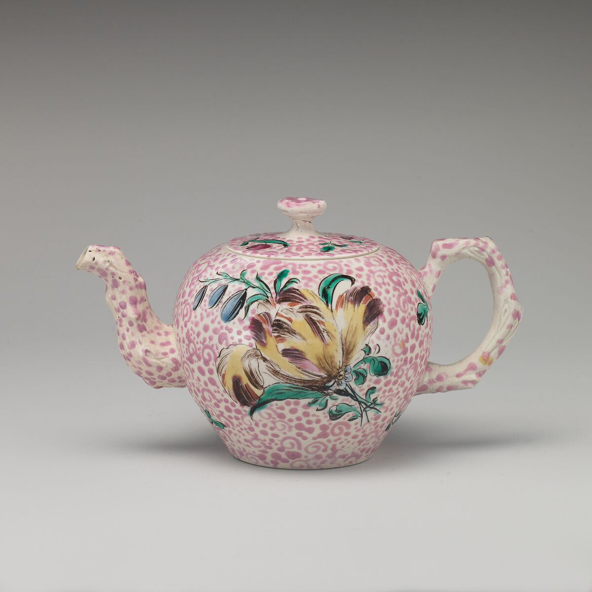 Teapot, Stoneware, British (American market) 