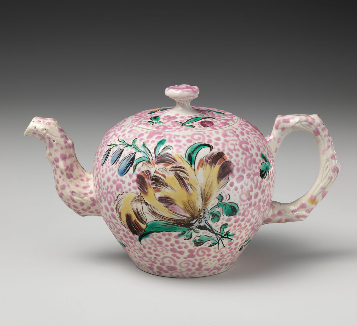 Teapot, Stoneware, British (American market)