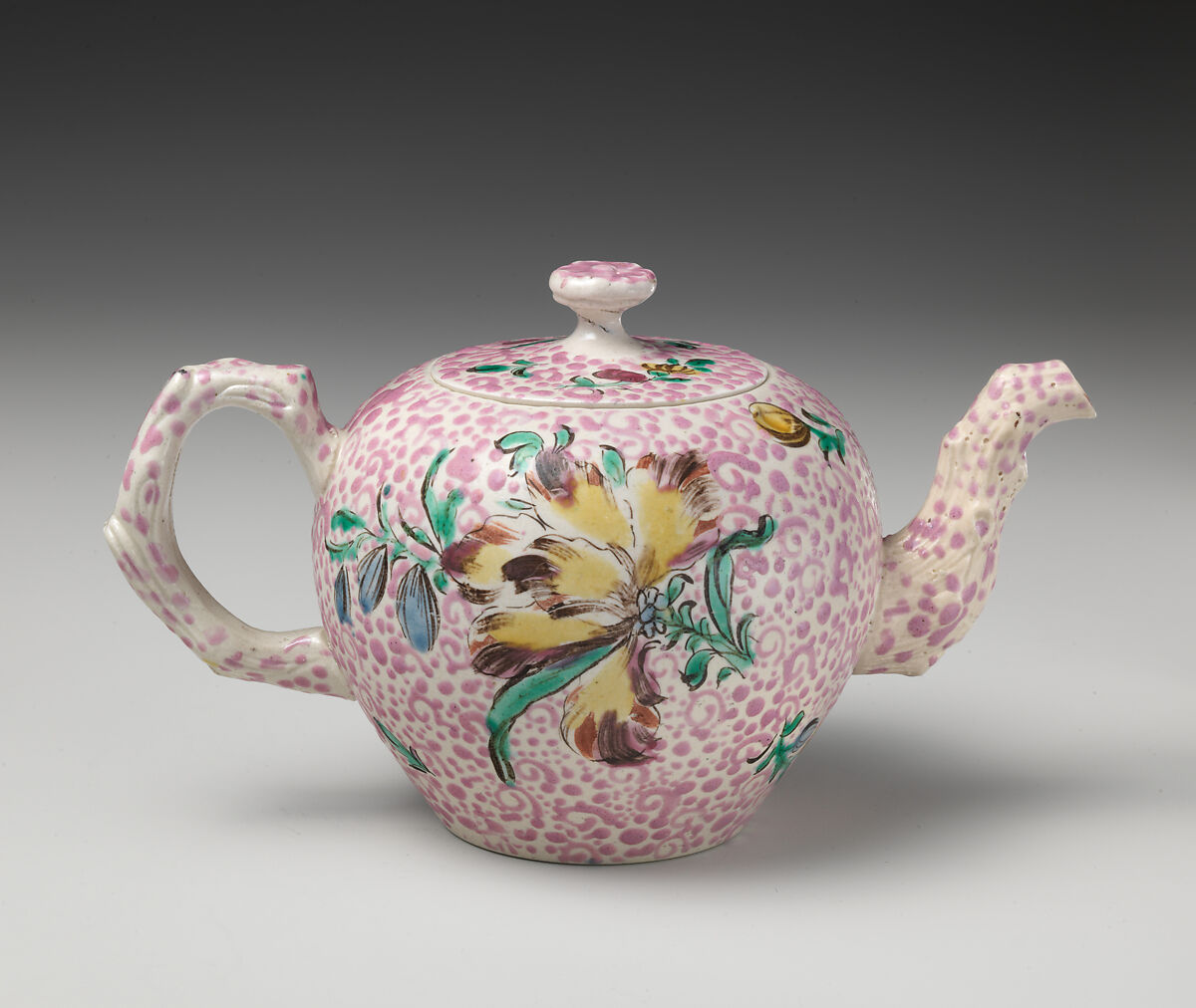 Teapot, Stoneware, British (American market)