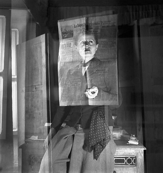Self-Portrait, Tunis, Ré Soupault (German, 1901–1996), gelatin silver print 