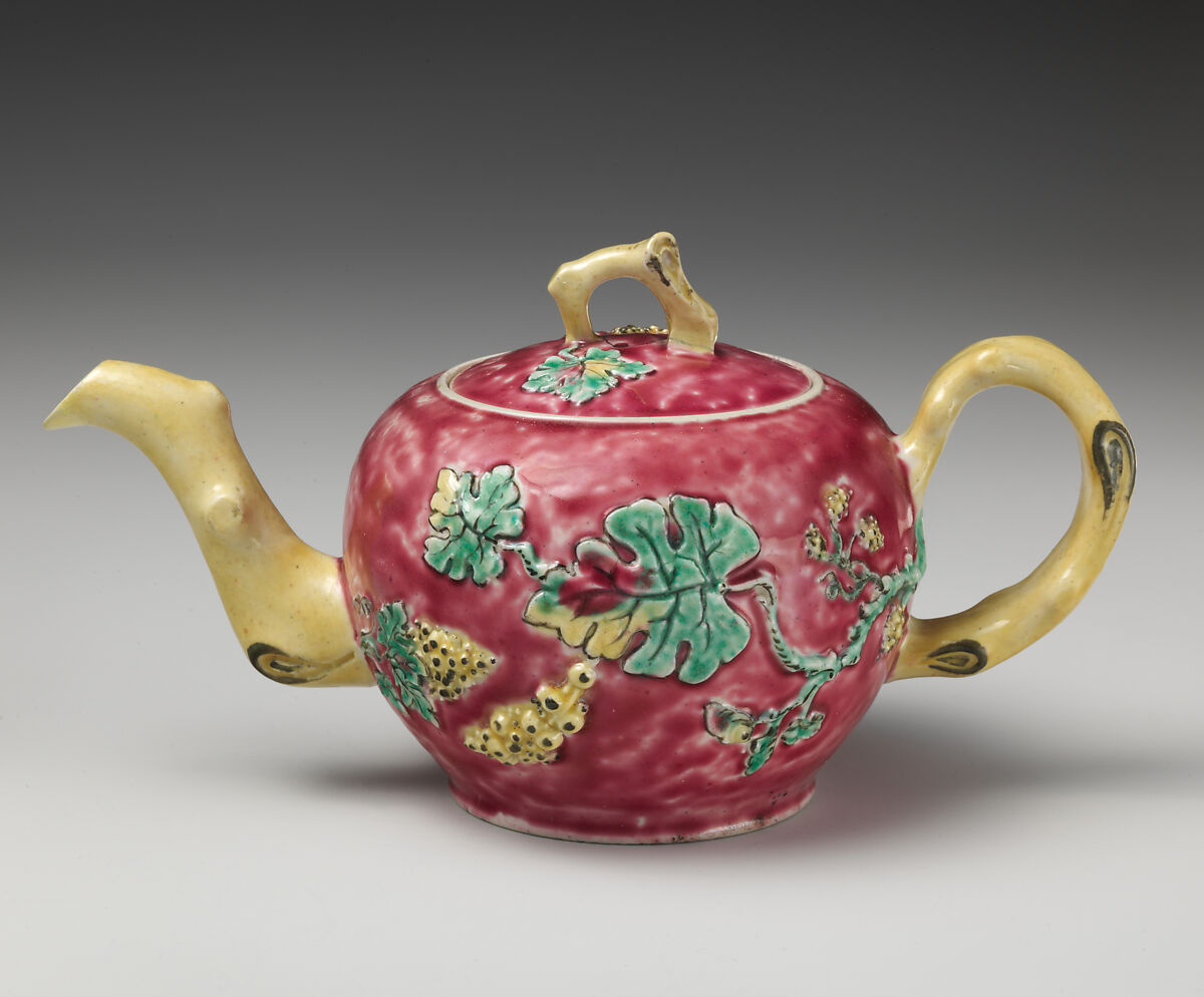 Teapot, Stoneware, British (American market)
