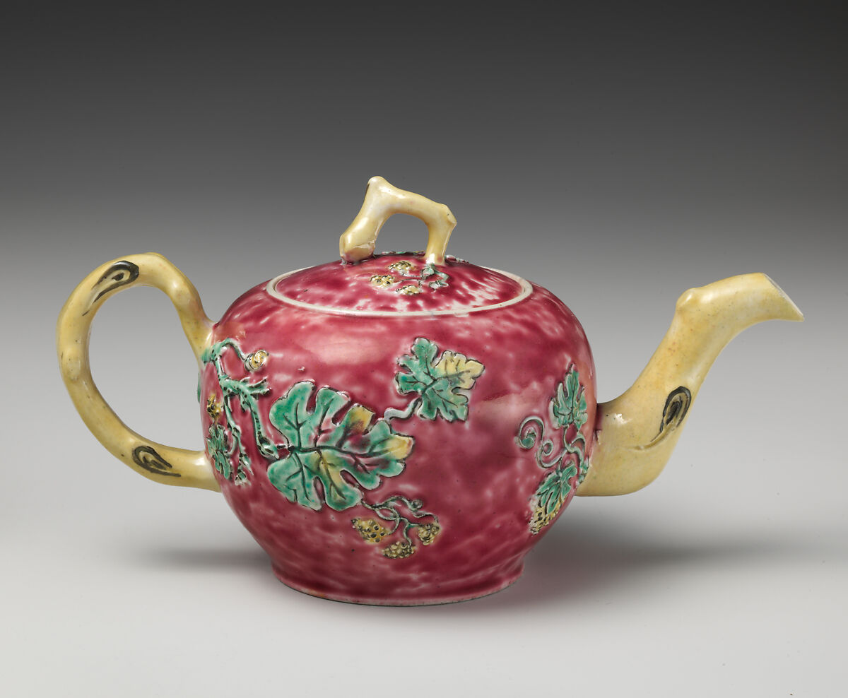 Teapot, Stoneware, British (American market)