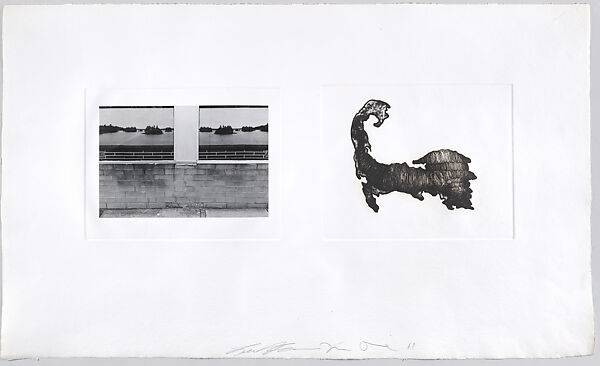 Photographs and Etchings XVI, from "Photographs and Etchings", Jim Dine (American, born Cincinnati, Ohio, 1935), Etching and gelatin silver print 