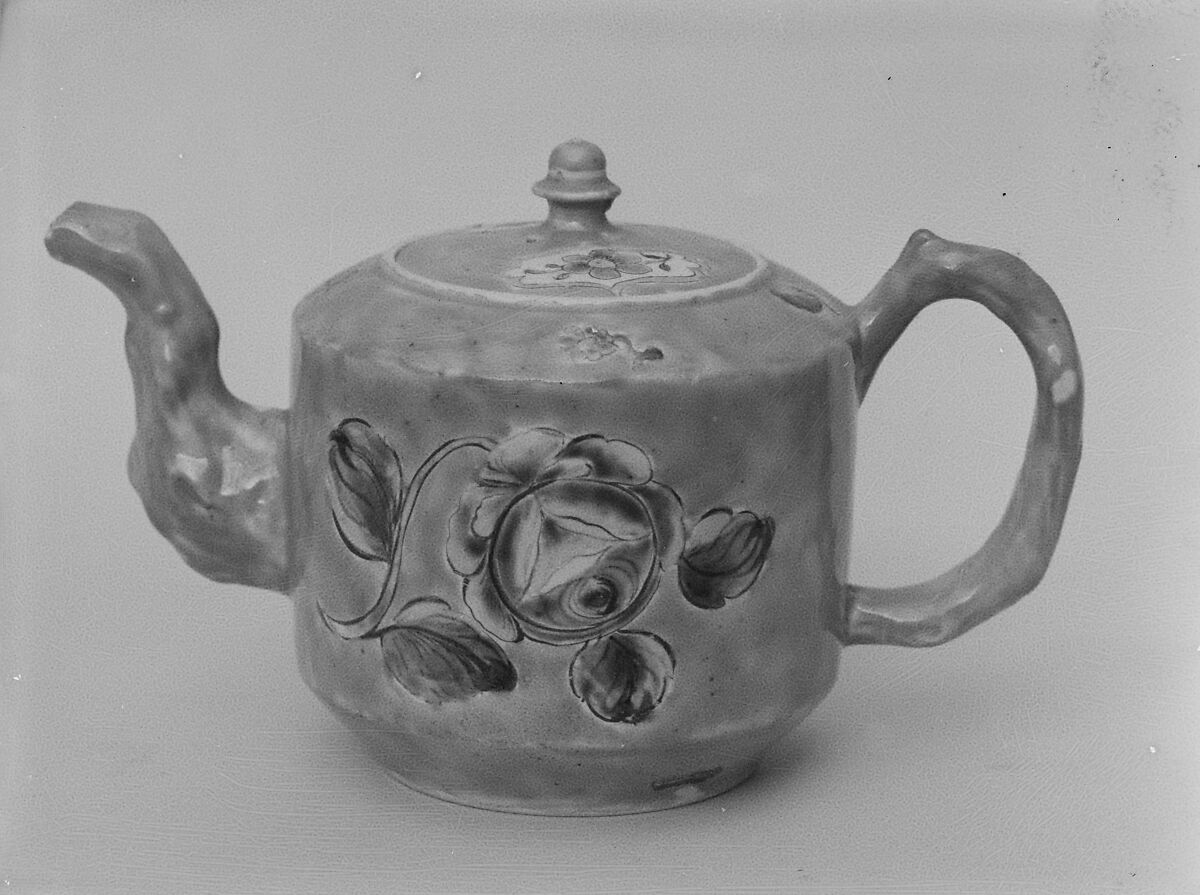Teapot, Stoneware, British (American market)