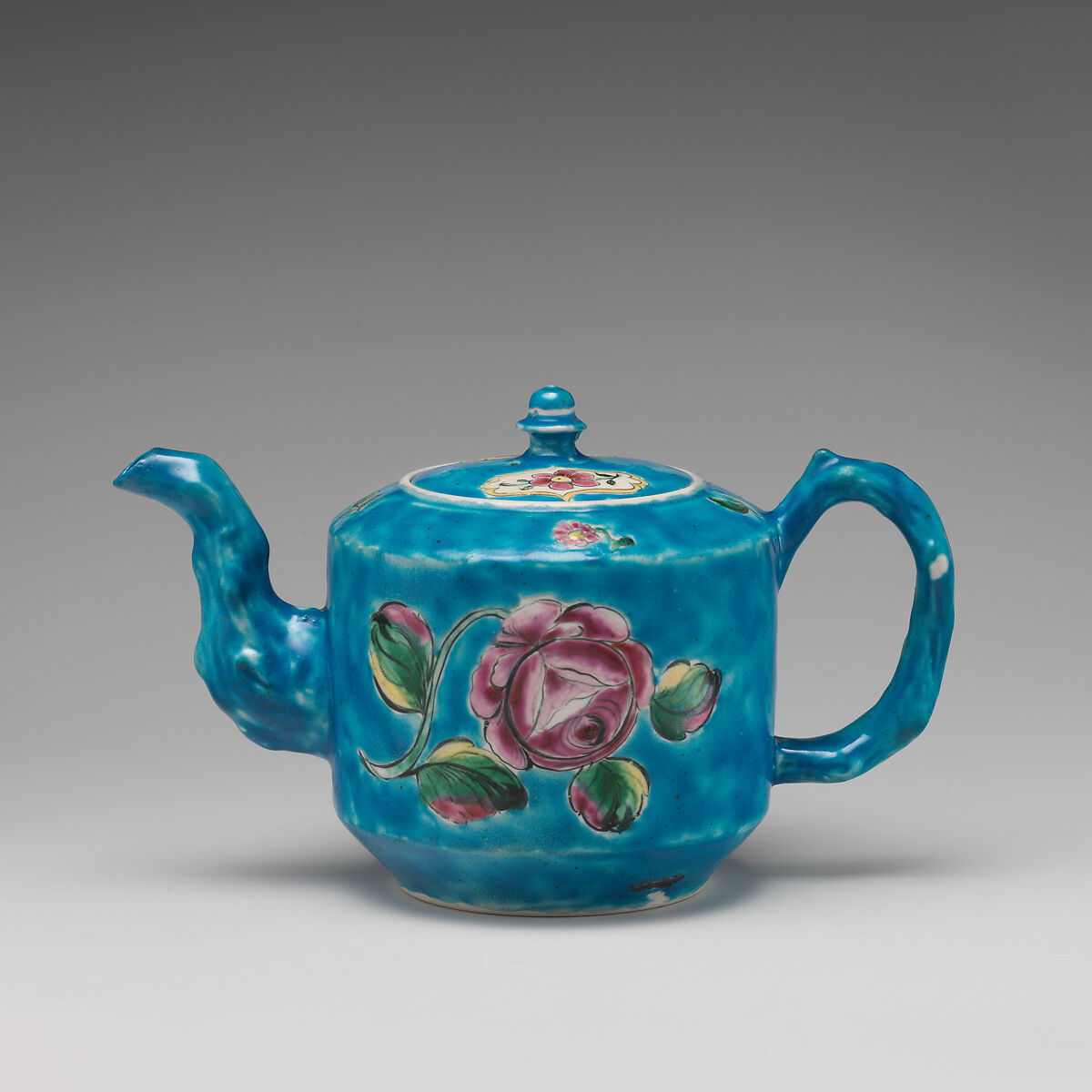 Teapot, Stoneware, British (American market) 