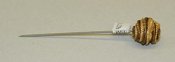 Evening hat, Manquin (French), metallic, silk, French